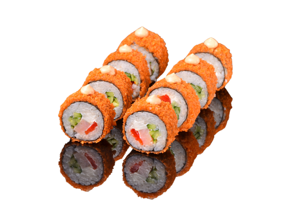 Темпура с копченой курицей